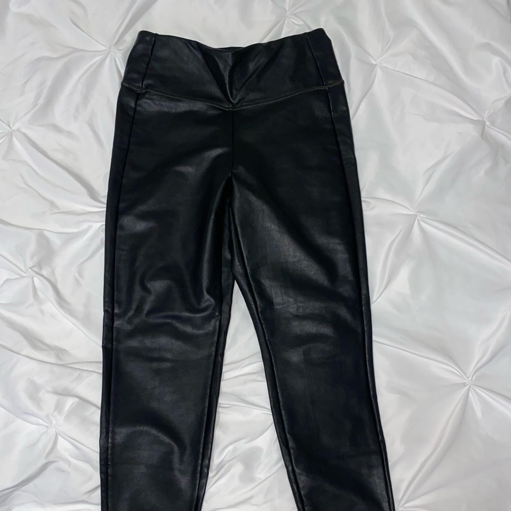 Athleta Faux Vegan Leather Leggings